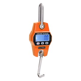 LCD Digital Hanging Scale Handheld 300Kg Mini Crane Scale for Farm Fishing Outdoor