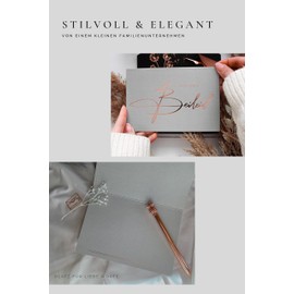 Joli Coon Sincere Condolences Folding Card with Envelope and Seal Sticker – Sympathy Card with Envelope (German Version)