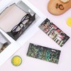 FlyingMage Foldable Glasses Holder Hard Shell Eyeglasses Case Fashion PU
