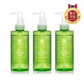 Onthebody (엘지생활건강)온더바디 2초 딥 클렌징 오일 200ml x 3개 LG Household & Health Care On The Body 2-Second Deep Cleansing Oil 200ml x 3개