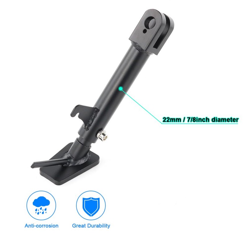 Mantt Adjustable 3’’ Kickstand Sidestand Fit for CB500X/XA 18-13, CB500FA/CBR500R/CBR500RA