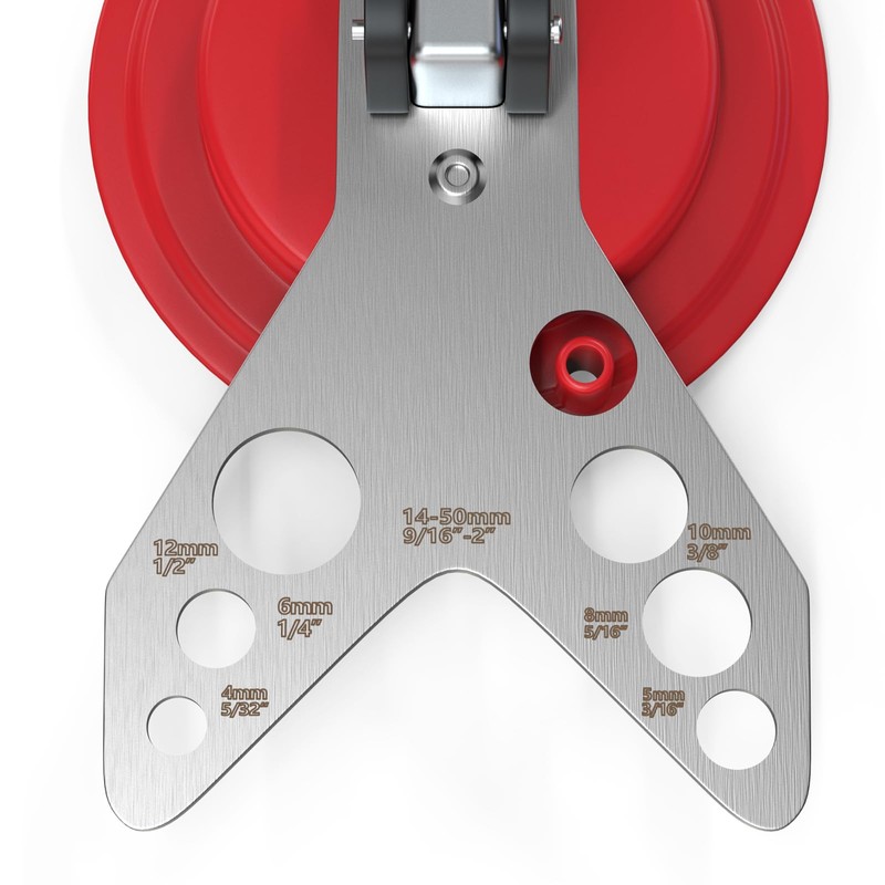 Snowtaros Drill Hole Saw Guide Jig Precision Tool for Clean