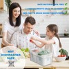 Generisch Storage Containers for Fridge with Lid, Divided Snack Storage
