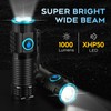 ULTRAFIRE Mini Flashlight, 1000 High Lumens Pocket EDC Flashlight, Small