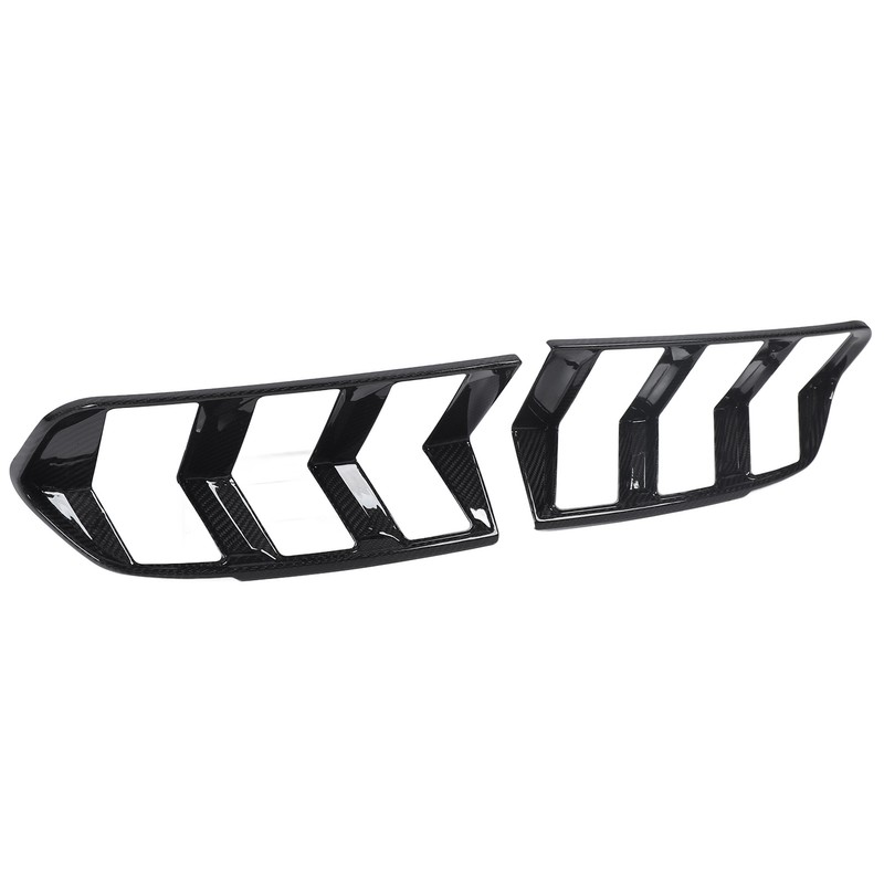 1 Pair Taillight Frame Dry Carbon Fiber Glossy Rear Light
