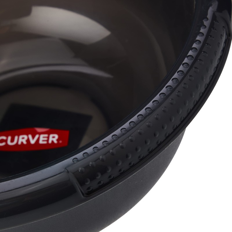 Curver Round Bowl 2.5 L Anthracite Plastic 24 x 24