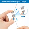 Teemyaa 20 Sets Hanging Wire Cable Kit for Hexagon Garage