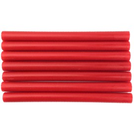 Seasons Creations Bright Red Flexible Glue Gun Sealing Wax, (7) 5" Sticks for Full-Size glue gun