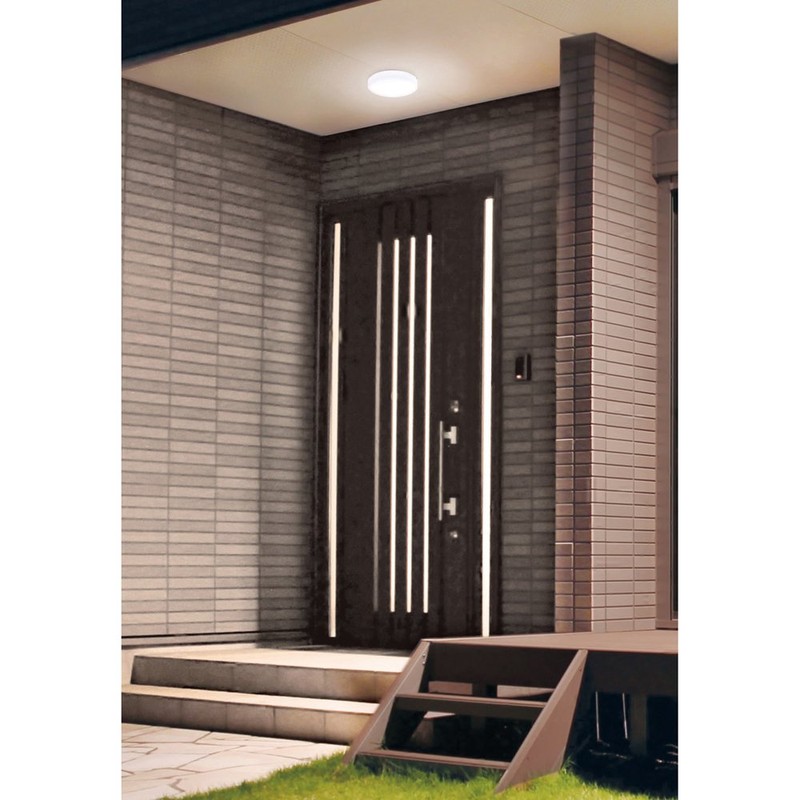 Iris Ohyama CL10N-CIPLS-BS LED Pouch and Bathroom Light, Round, Daylight