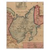 Gloucester Massachusetts 1856 Old Town Map with Homeowner Names -