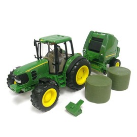 TOMY John Deere Big Farm Tractor & Baler