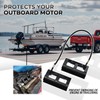 JNDO Outboard Hydraulic Steering Lock 4”Outboard Motor Steering Lock Boat