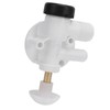 RV Toilet Water Valve Assembly, Plastic Stable Toilet Valve Kit