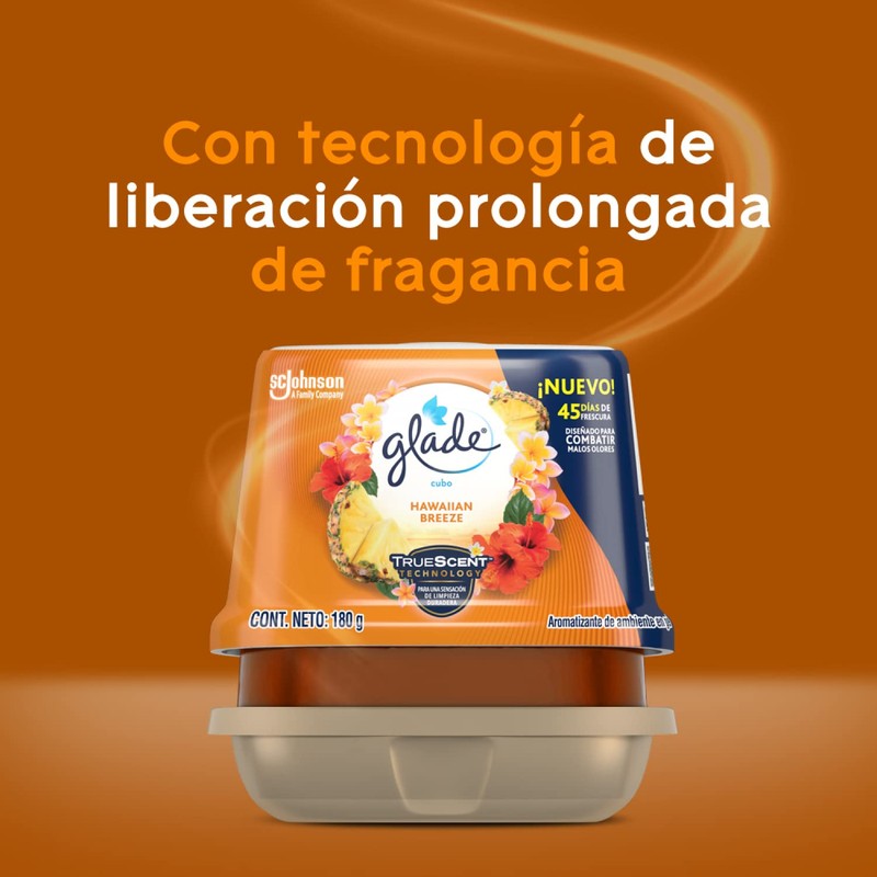 Glade® Aromatizante de ambiente en gel hawaiian breeze