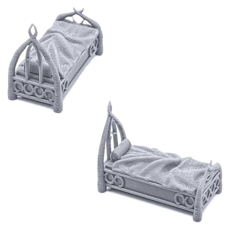 Elegant Furniture by Printable Scenery, 3D Printed Tabletop RPG Scenery