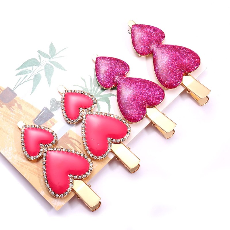 Horquilla para el día de San Valentín con forma de