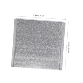 Ciieeo 50pcs Aluminum Foil Insulation Pouch Thick Food Keeping Bag for Take Out Fruit and Picnic for Daily Food Preservation and Travel