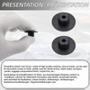 Wjelet 2019900050 Plastic Nut Without Thread Black Wing Nut M6