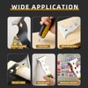 OKEMISS Scraper Tool, Stainless Steel 15-in-1 Painters Tool, Professional Multi