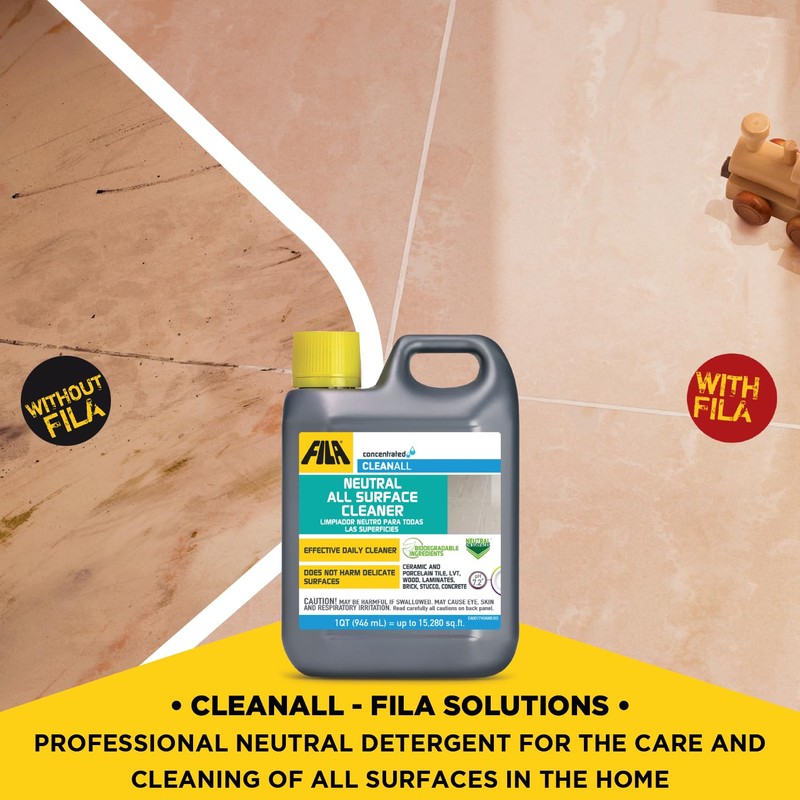 FILA Surface Care Solutions, CLEANER PRO, Neutral All Purpose Cleaner,