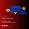 Stinger 4-Gauge Copper Amplifier Wiring Kit, 1200 Watt Sub Wiring