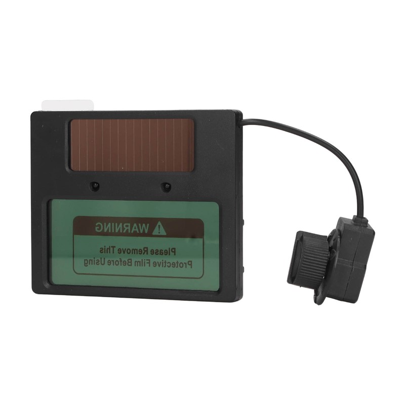 Auto Darkening Filter Welding Cover Adjustable Solar Helmet Lens Big