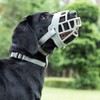 BARKLESS Dog Muzzle, Soft Silicone Basket Muzzle for Dogs, Allows