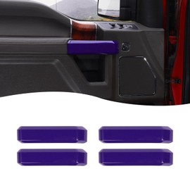 Hoolcar Inner Door Handle Cover Interior Door Handle Cover Trim Compatible with Ford F150 2015-2020, Purple, Interior Accessories