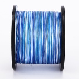 GumMAX 8X Stealth Braided Fishing Line 1640 Yards / 90 LB Abrasion Resistant Superline Zero Stretch & Smaller Diameter Confuse & Catch Big Fish Better in Saltwater & Freshwater (Navy Blue)