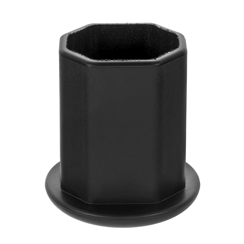 Laroal Resilient Black-ish Cap Lacrosse Butt Cover Lacrosse Butt Caps