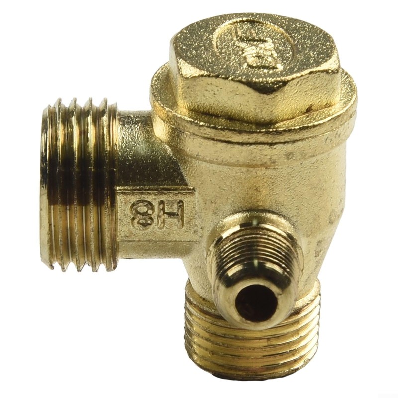 Air Compressor Check Valve and Hose, 200mm Exhaust Pipe with