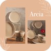Corona Dinnerware Set 12–piece, Plates and Bowls Set, Ceramic Sets