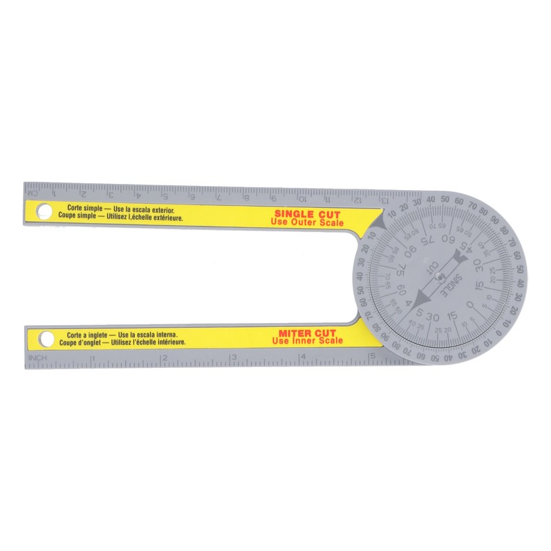 Miter Saw Protractor 360 Degree Angle Finder Gauge Cutting Guide
