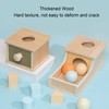 Children Educational Toy Multifunctional Composite Wood Parent Child Pitching Simulation