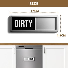ZWWOGE Magnets for Dishwasher, Clean/Dirty Sign, Kitchen Gadgets, Rust Deterrent for Dishwasher, Used for Cleaning and Dirt Memory Sign, Magnets Fridge Fashionable Kitchen Decoration