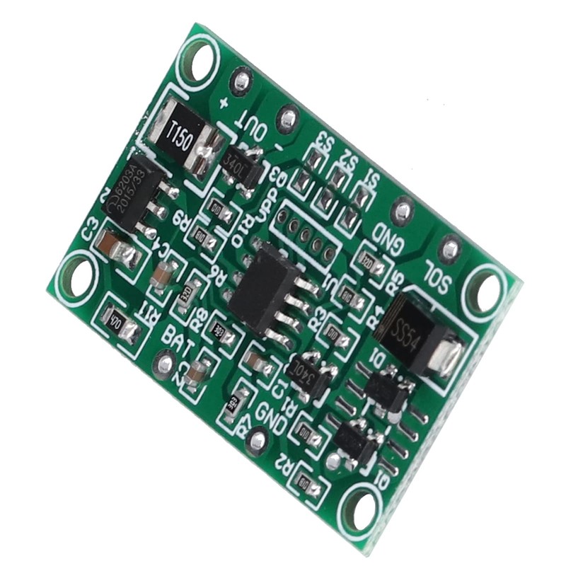 Solar Charge Controller Board, 3.2V-3.7V Lithium Battery Charging Module, 6V/12V