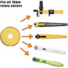 18mm Rotary Cutter Blades,Rotary Blades 18mm, Fits Fiskars,OLFA,Fabric Cutting Blades