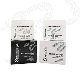 SKINEANCE - Tages- und Nachtcreme-Duo mit Schlangengift - Anti-Aging-Wirkstoffe - Reduziert Mimikfalten, feine Linien, Schwellungen und Augenringe - 2 x 50 ml