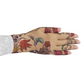 Lymphedivas Hummingbird Medical Graduated Compression Glove for Lymphedema (30-40 mmHg Small)