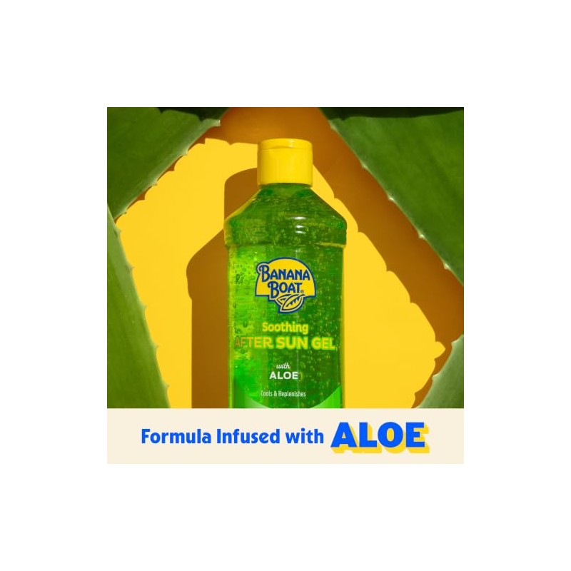 Banana Boat Soothing After Sun Gel with Aloe - Twin
