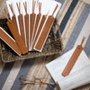[aso] ZE-V163 Choose Initial Genuine Leather Bookmark, Made in Japan,