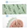 Healvian 4pcs Exfoliating Bath Sponge for Gentle Dead Skin Removal