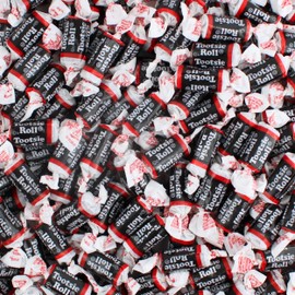 Chocolate Mini Rolls - Bulk Tootsee Candy, Individually Wrapped Mini Bites Midgees (3 Pound)