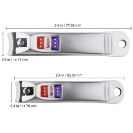 Pana Nail Clippers Best Luxury Nail Clippers, Sharpest & Most User Friendly Stainless Steel Nail Clipper (Both Finger & Toe Nail Clipper)