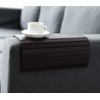 GEHE Sofa Arm Tray Table Flexible/Foldable Couch Arm Tray Armrest