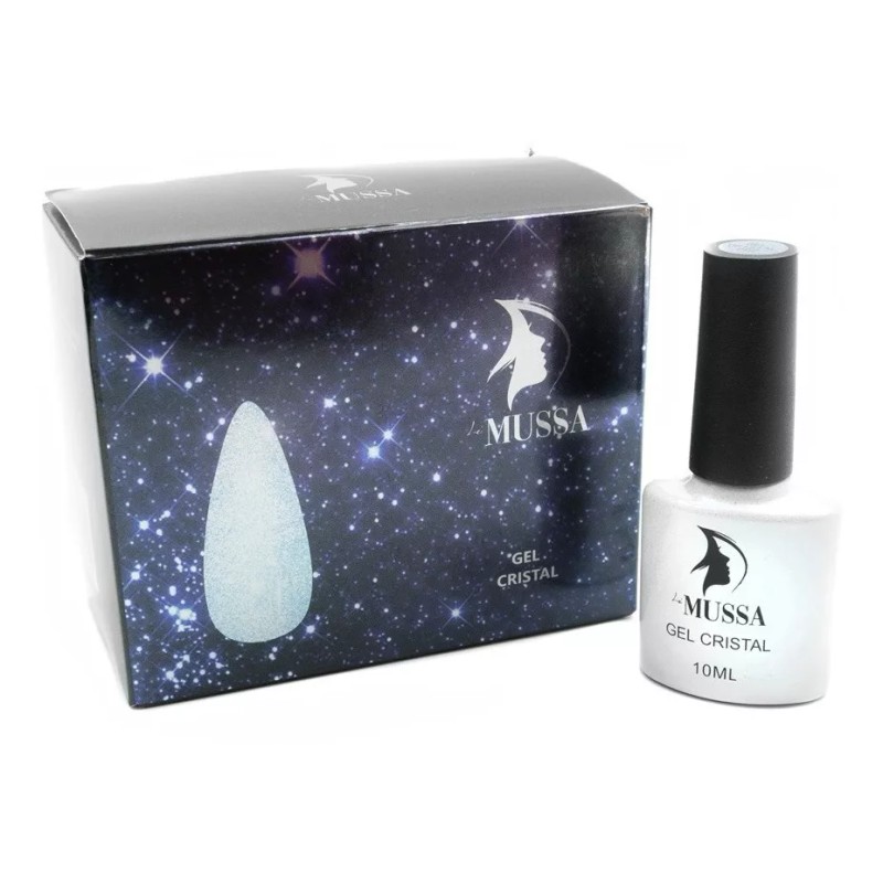 Mussa Gel Semipermanente Gama Cristal Reflectivo Marca Mussa Uñas
