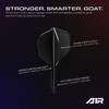 GOAT - Air Black No6 Flights Short, 3 Plastic Dart