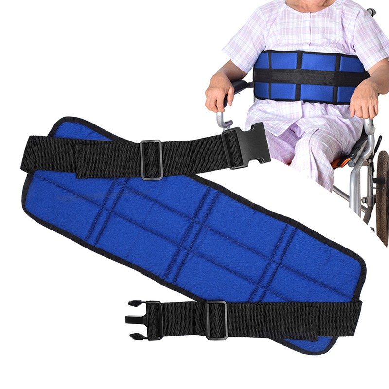 Breathable Adjustable Wheelchair Seat Belt Cushion Safety Harness Straps for