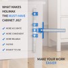 Holimax Cabinet Hardware Jig, Cabinet Handle Jig, Cabinet Hardware Template