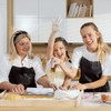 Gymdin 18.9-inch Marble Rolling Pin with Wooden Handles & Base